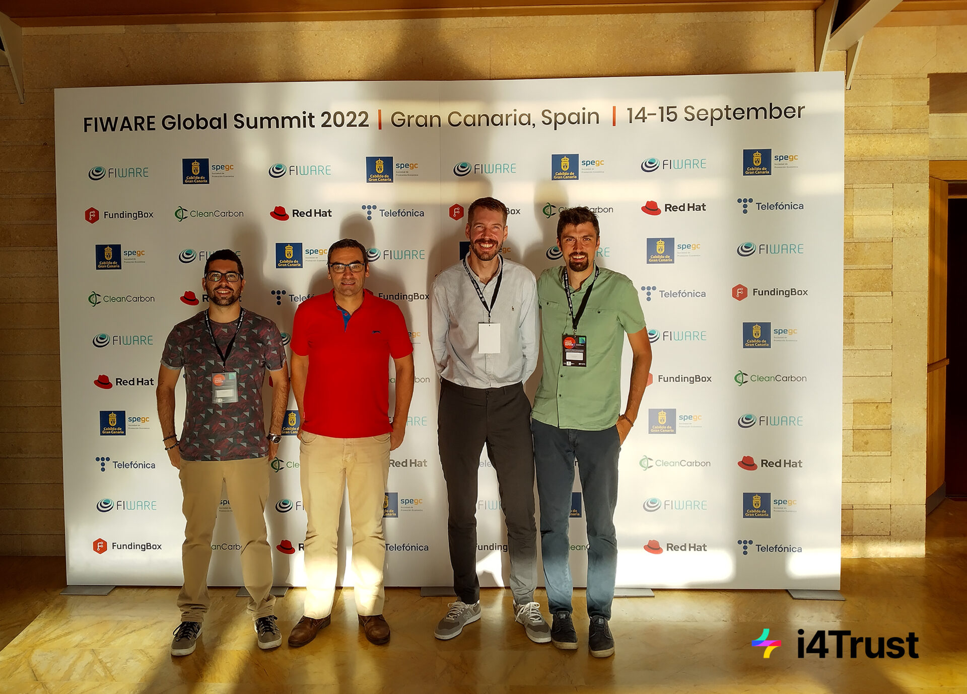 Fiware Global Summit wall of partners
